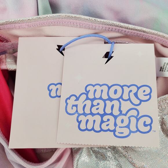 More Than Magic Girls Size‎ XS 4/5 Pink Dance Gymnastics Leotard New - Picture 6 of 6